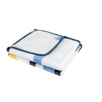 水星家纺家用床上用品DH若欧法兰绒毯150cm×200cm