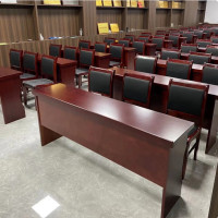 木立方(Wood Cube) 双人会议桌长条桌培训桌油漆实木贴皮会议桌椅组合桌