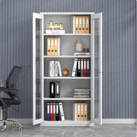 木立方(Wood Cube) 文件柜办公柜钢制档案柜财务凭证柜铁皮资料柜收纳柜子储物柜高柜 通玻文件柜 0.6mm