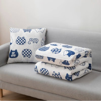 无印良品招财猫抱枕被MJ-Q2023-307 40×40cm抱枕