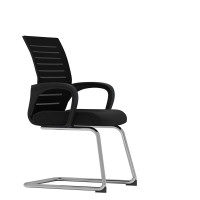 木立方(Wood Cube) 办公椅 弓形办公椅靠背人体工学网椅固定弓形椅会议椅卧室书房椅