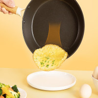 三禾DunDun不粘深煎炒锅 LJ28T8 28CM