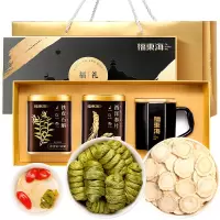 福东海西洋参100克铁皮石斛50克杯子/礼盒滋补佳品品送礼盒装礼袋