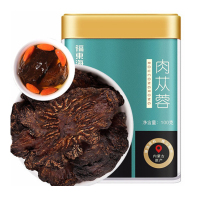福东海 肉苁蓉100克罐装 内蒙古阿拉善大芸肉苁蓉片 苁蓉鲜干片可搭配玛咖锁阳淫羊藿男性滋补品泡酒料