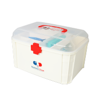 爱备护 家庭医疗药箱ABH-J002A 白色+透明