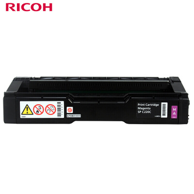 理光(Ricoh)SP C220 红色墨粉盒1支装 适用于SP C240DN/220N/222DN/220S/221SF