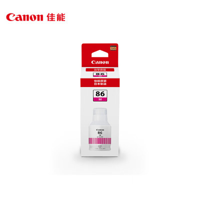 佳能(Canon)GI-86 M 品红色墨水(适用GX7080/GX6080/GX5080/GX4080/GX3080)