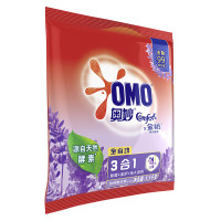 奥妙(OMO)洗衣粉/深层洁净洗衣粉[怡神薰衣草洗衣粉]酵素洗衣清洁去渍速溶易漂洗 1.38kg*6袋 新老包装