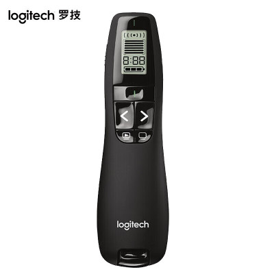 罗技(Logitech)无线翻页笔 PPT翻页器 电子教鞭培训激光笔 演示器 绿光 R800