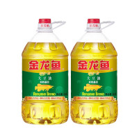 金龙鱼 大豆油/精炼一级大豆油 煎炒煮炸凉拌 5L*2桶