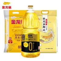 金龙鱼 葵花仁油1.5L+珍珠米2.5kg+麦芯粉2.5kg 油米面组合 团购福利