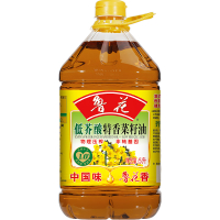 鲁花 食用油/菜籽油/低芥酸压榨特香菜籽油 物理压榨 5L/桶 2桶装