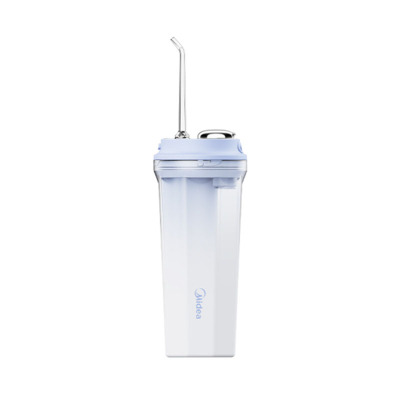 美的(Midea) CL1 奶茶杯冲牙器家用手持立式洗牙器声波微气泡牙线 桃气啵啵/海盐薄荷