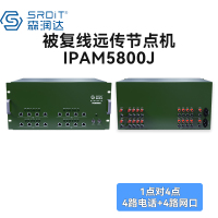 SRDIT森润达以太网被复线远传节点机EDSL被覆线远传SHDSL网络延长器IPAM5800J-2W4F4P4
