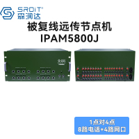 SRDIT(森润达)IPAM5800J以太网被复线远传节点机EDSL被覆线远传SHDSL规格4W4F8P4