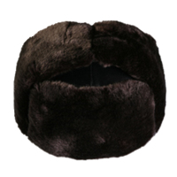 AINI 羊剪绒皮革面加厚冬季防寒安全帽 ANH-2