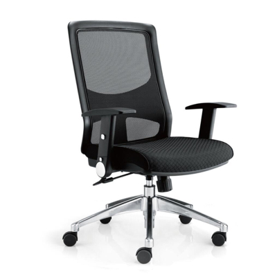 世纪京洲 FCH-002 网布职员椅 定型棉 升降PU扶手 可倾仰 人体功效学座椅