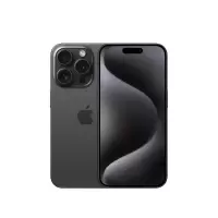 Apple/苹果 iPhone 15 Pro (A3104)128GB 黑色钛金属 移动联通电信5G 双卡双待 官方标配