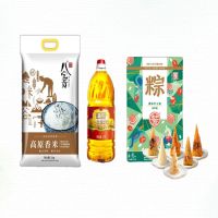 八宝贡.高原香米5kg*1+滇雪一级菜籽油2L*1+德和430g德和手工粽纷享(6枚)*1