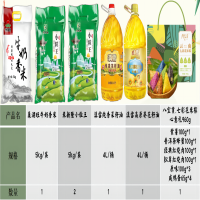 滇雪纯香菜籽油4L*1+滇雪高原葵花籽油4L*1+巢湖旺牛奶香米5kg*1+米新隆小粒王5kg*2+八宝贡.七彩花米棕