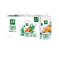 伊利金典4.0g乳蛋白娟姗有机纯牛奶整箱250ml*10盒/箱