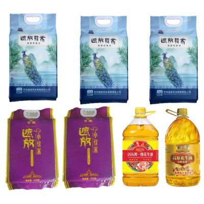 滇雪油4L/桶*1+谷魂米5kg/袋*35+鲁花油3.68L/桶*1