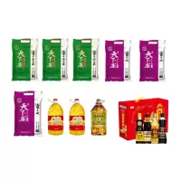 天下安米5kg/袋*6+滇雪油4L*2+金龙鱼油4L/桶*1+鲁花调味品礼盒*1