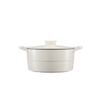 铸铁圆炖锅奶油白26cm