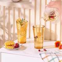 总裁小姐玻璃吸管杯