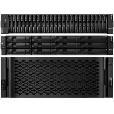 Lenovo ThinkSystem DE4000H FC Hybrid Storage 24/SFF 磁盘阵列