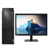 联想/Lenovo 启天M43G-B014+ThinkVision TE22-14(21.45英寸) 台式计算机