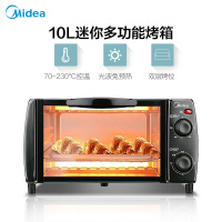 美的(Midea)家用多功能迷你小烤箱10升家用容量双层烤位T1-L108B