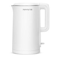 九阳304不锈钢内胆快热电热水壶 1.2L 白色K12-F30