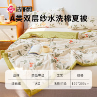 洁丽雅(Grace)A类面料纤维被子 空调夏凉被-乔凝150*200