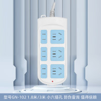 公牛 (bull) 插座 102 1.8米 三插*3两插*3