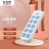 公牛 (bull) 插座 605 5米 三插*10