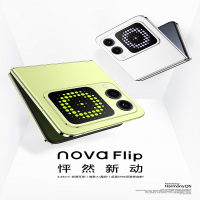 华为 nova Flip(PSD-AL00) 全网通版 12GB+256GB 零度白/向新绿/星耀黑/樱语粉
