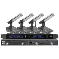 WESTDING UG924 真分集一拖四无线会议话筒