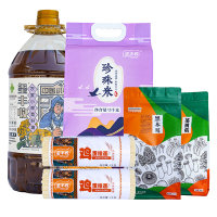 万源市玺丰收优选粮油山珍组合12.4kg/件