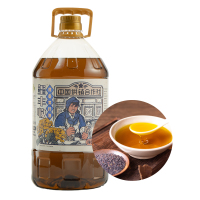 万源市玺丰收(供投)原香菜籽油5L/桶