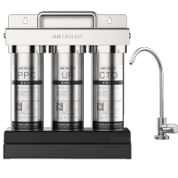 沁园(TRULIVA) 刚毅风系列厨下超滤机 UU-Q51040 深度精滤系统零废水不用电