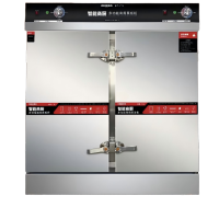 立喜乐二十四盘双门蒸饭车定时版380V 24kW