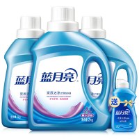 蓝月亮经典礼包 (深层洁净薰衣草香2kg*2瓶+ 手洗专用洗衣液 风清白兰(翻盖)500g*1)