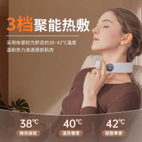 WayourCare脉冲颈部按摩器WYC-018颈椎按摩器 颈部按摩仪 热敷家用按摩枕便携环颈U型枕护颈仪