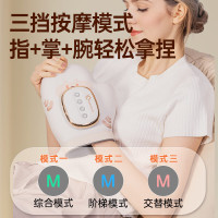 WayourCare手部按摩器ST-1802手部按摩器气囊手腕手掌手指手心按摩仪五指手关节热敷分指手部按摩