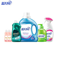 蓝月亮薰衣草1.68kg+运动洗500g+衣领净500g+洗手500g+内衣洗160g