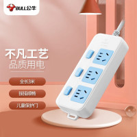 公牛插座 GN-314 3米 (独立开关) 三插*3