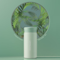 乐扣乐扣(locknlock)LHC6531FU 轻盈巧手保温杯(绿色)200ml 304不锈钢