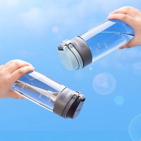 乐扣乐扣(locknlock)ABF765BLU 一键式运动吸管水杯750mL(蓝)