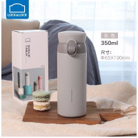 乐扣乐扣(locknlock) 憧憬弹跳保温杯316不锈钢内胆保温杯 LHC3239GRY 灰色 350ml